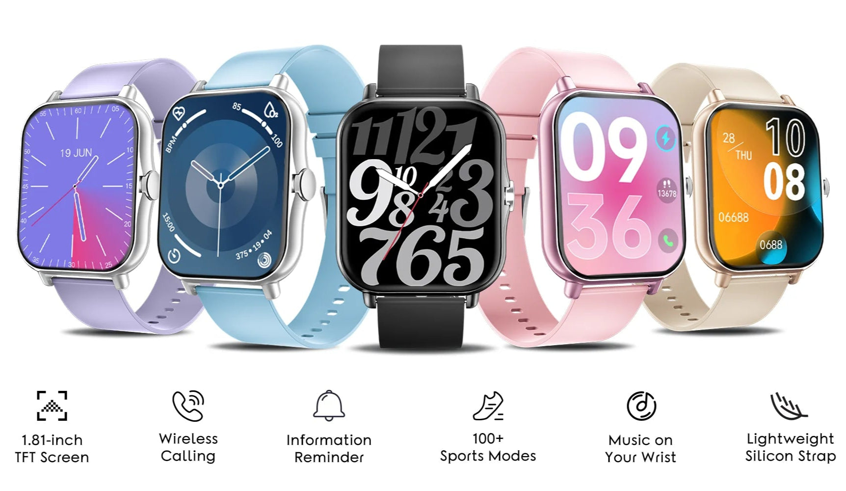 SIMSONLAB Smart Watches SH1