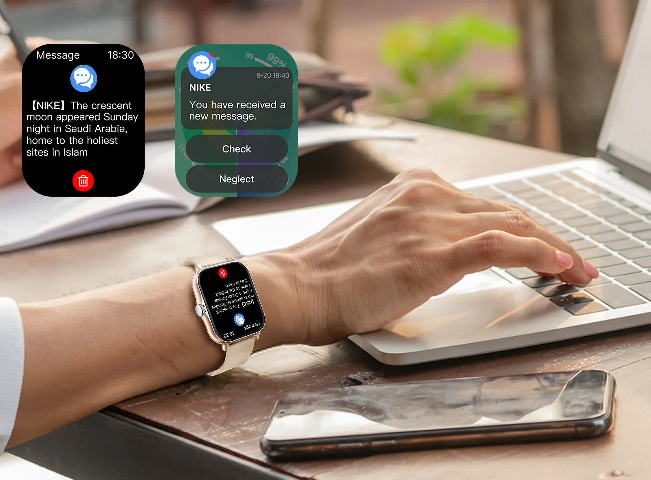 SIMSONLAB Smart Watches SH1