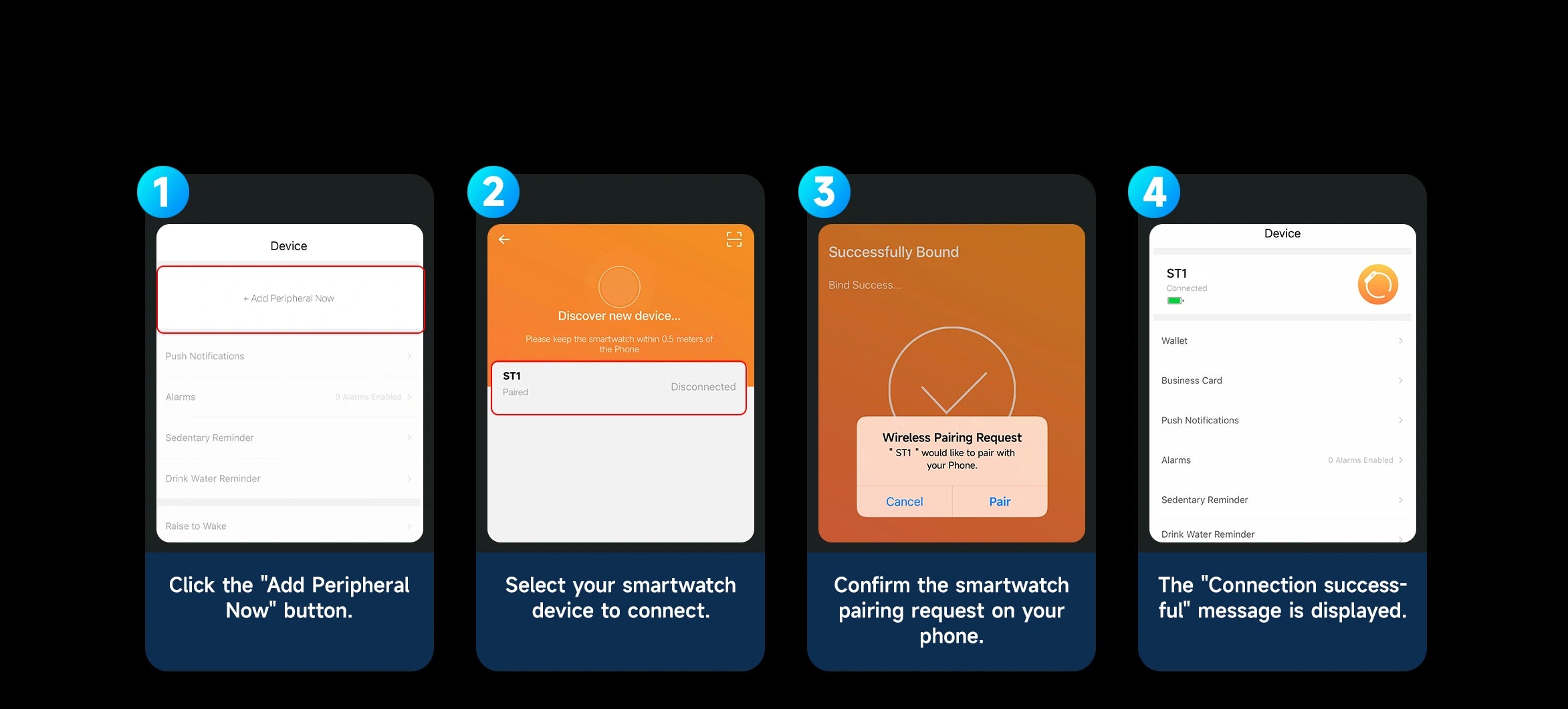 SIMSONLAB smart watches ST1